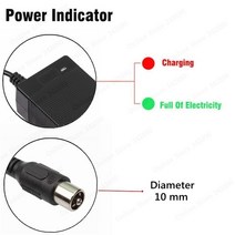36 V 5A 리튬 전기 자전거 배터리 볼트 10S Ebike 스쿠터 이온 팬 DC 커넥터, 06 RCA_04 AU