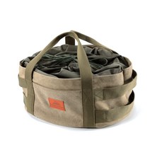 캠핑 문 (CAMPING MOON) 돛 천 프리 가방 L 네덜란드 오븐 케이스 12 인치
