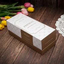 PRESENT 롤케익 1줄 상자-set, 골드