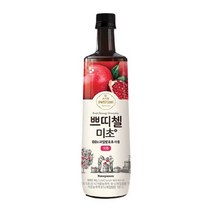 쁘띠첼 미초 석류 900ml/홍초/흑초/식초음료/파인애플식초, (쁘띠첼) 미초 석류 900ml