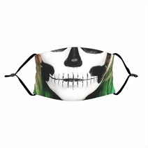 할로윈 멕시코 망자의 날 테마 마스크 재현 가능한 먼지 커버 tiktok인기있는 성격 재미 있은 먼지 마스크 교체 가능한 필터 요소 PM2.5 필터 요소와 함께 제공됩니다