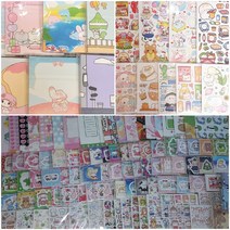 (꼬댕 문구점) 최대5배 랜덤박스/선물/입학선물/생일선물/조카선물/인스/도무송/스티커/떡메/디자인 테이프/랩핑지, 19900원 랜덤박스(택배봉투 포장), 29900원 랜덤박스(택배박스 포장)&추가구성