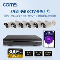 WN0086CWP2 WN008-6CWP2 Coms 8채널 NVR녹화기 6