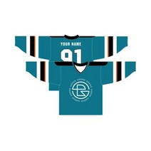 아이스하키장비 클래식 아이스 하키 저지 개인 맞춤 이름 번호 팀 스포츠 경쟁 훈련 남성 청소년, 11 Ice Hockey Jersey_05 XXL