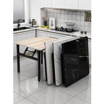 본톤 접이식 식탁 접는 테이블 홈 렌탈 기숙사 각 간이 스톨 로 지상 장방형, [02] 사과나무 808075 높이 대담하고 두꺼운 테