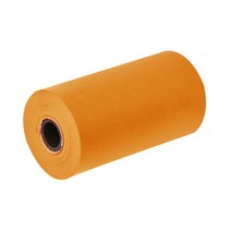 포켓포토인화지 Paperang 포켓 모바일 프린터용 접착 컬러 감열지 롤 57x30mm POS 영수증 바코드 스티커 라, 07 Orange