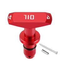 렉서스 is250 ct200h gx460 rx350 LX GS ES NX RX 570 300 용 자동차 엔진 오일 딥 스틱 풀 핸들 액세서리, 빨간