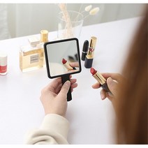 분장 메이크업 단체 휴대용 손거울 10개 개업선물, 블랙