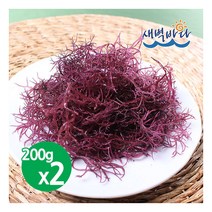 자연산 건세모가사리 200g x 2봉 완도산 해초샐러드 SETGA2002, 단품