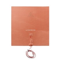 3D 프린터 부품 액세서리 실리콘 히터 온상 매트 가열 베드 패드 300x330mm 230V 700W 접착 등받이킹 포함 드롭 쉬핑