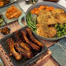 [돈계산 2종 세트] 닭다리 600g+매운 등갈비 500g