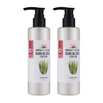 (셀파인화장품)레드임팩트 u.v 유기자차 .무기자차 울트라 썬블록 크림 250ml 1개
