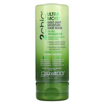 2chic 울트라 모이스트 딥 딥 모이스처 헤어 마스크 아보카도 + 올리브 오일 5fl oz(147ml)