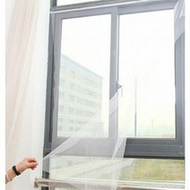 DIY 창문 모기장 탈부착 150x200 셀프 설치 방충망보수 테이프, 단품, 단품
