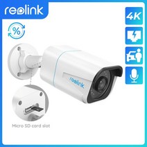 Reolink 야외용 PoE 카메라 사람 및 자동차 감지 적외선 감시 5MP 4K, 02  RLC-810A