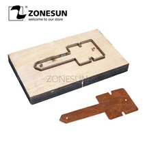 ZONESUN-맞춤형 가죽 커팅 다이 모양 레이저 펀치 사진 용지 PVC/EVA 시트 커터 금형 DIY 나이프 다이 213693