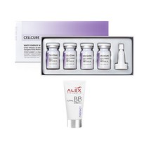 셀큐어 화이트 기미 멜라앰플 2X 7ml x4 + 알렉스 로얄 비비크림 30ml, 단품