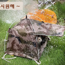 NIUFLY 길고양이 집 고양이 실외 방수 텐트 하우스