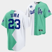 2022 MLB 올 소프트볼 경기 #배드번니22 로스앤젤레스 다저스 땀 흡수 통풍봉 유니폼, BT-023
