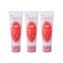 비앤비 베이비 무불소 치약 겔형 딸기맛, 60g, 3개