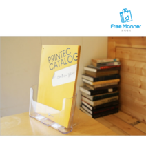 A4꽂이1단 /카달로그꽂이/팜플렛꽂이/리플렛꽂이/1단꽂이/카달록/정리함/서류꽂이/정리대, 칸막이구매안함