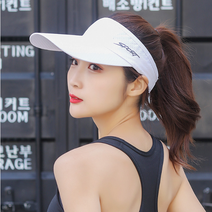 보슈 여성 썬캡 테니스 골프 스포츠 모자 챙모자 g4-15