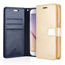 기타 바보사랑[모션테크]머큐리 만수르 다이어리 -갤럭시 S6엣지 (G925), 골드