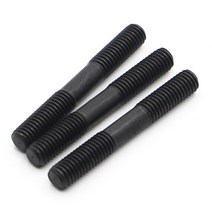 GB901 등급 8.8 탄소강 막대 이중 나사 나사 스터드 나사 막대 스터드 볼트 M8 M10 M12, M10 1pc, 50mm