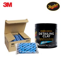 3M 낙진제거제(일본 정품) / 맥과이어스 디테일링 클레이(마일드) 200g, 3M 낙진제거제