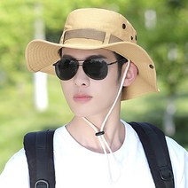 타임아웃 와이드러프 자외선차단 등산 낚시 여름 벙거지 챙모자, 베이지