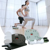 핏테라 붕어 365 홈트 허리 복근 유산소 전신 근력 코어 운동기구, 블랙