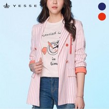 예쎄 (예쎄) 린넨스트라이프자켓(YS05JK02M)