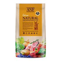 ANF 식스 프리 인도어 어덜트 고양이 사료, 닭, 1kg, 2개