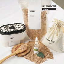 나노클린화이트 제올라이트 제습기 새가구 집 페인트 곰팡이 냄새제거 제거방법 베이크아웃, 2개, 1kg
