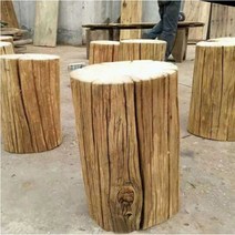 야외 벤치 원형 미니벤치 원목의자 우드 스툴 정원 꾸미기 마당 찻집 현관 인테리어 바둑, 지름 21-23 cm