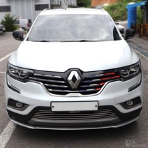 [JS AUTOMOTIVE] 2016~2019연식 QM6 삼색 그릴커버 데칼스티커 튜닝 몰딩 익스테리어 라인 국기랩핑지 가드 자동차 용품, 이탈리아(운전석)