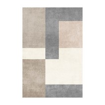 초대형 거실 러그 카페트 북유럽 인테리어 배색 단모러그 카펫 매트 2x3m