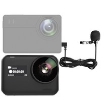 마이커프로 휴대용 강의용 노래방 QX2B 타입-C 포트 라발리에 마이크 SJCAM SJ10 SJ9 SJ8 Plus/Pro/Air 카, 한개옵션0