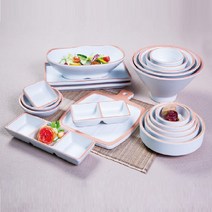 업소용 그릇 멜라민 식당용 식기 여주고백자 25종 모음 중국집 분식, 25.여주고백자 부페볼, 특대