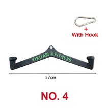 숄더프레스머신 렛풀다운머신 암컬머신 홈 체육관 피트니스 액세서리 t-바 그립 위도 풀다운 핸들 조정 장비 이두박근 근력 운동 풀리 케이블 머신, 어번