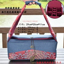 티코지 tea pot cover kung fu tea set storage bag be, 빨간색