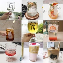 남다른홈앤키친 남다른 예쁜 디자인 홈카페 유리컵 모음, 15.슈퍼우먼 머그410ml, 1개