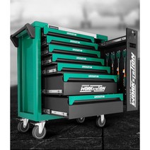 자동차 수리 공구 서랍 카트 도구 상자 정비함 캐비닛, D