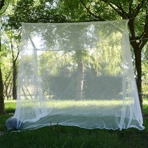 야외 모기장 원터치 침대 텐트 야외 사각 모기