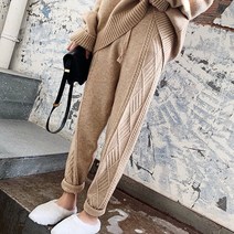 꼬임밧줄 니트팬츠