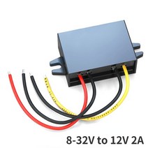 인버터 컨버터 4A 1A 2A 3A 19V 30V 8-32V 12V 24V 전압 안정기 스텝 다운/업 카 보트 전원 벅 부스트 DC, 02 8-32V to 12V 2A