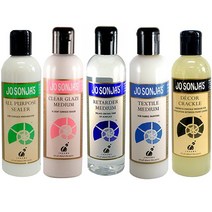조소냐 아크릴 보조제 250ml 5종 다용도실러 클리어글레이즈 데코크랙, 다용도 실러