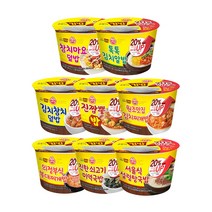 오뚜기 ottogi BEST 든든한 국물 컵밥 기획팩 총 8개, 06 진짬뽕 컵밥 8개