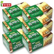 롯데 홈버터 450g-아이스팩+보냉팩포장, 450g, 6개