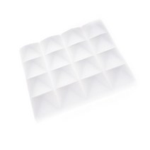 가설방음벽 음악연습실 고경도스펀지 방음벽설치 층간소음재 흡음제 수면실 실내방음벽 흡음테이프 계란판 방음재 천장엠보싱 방문 방음 2525cm 두께 5cm 어쿠스틱 패널 폼 9, WT